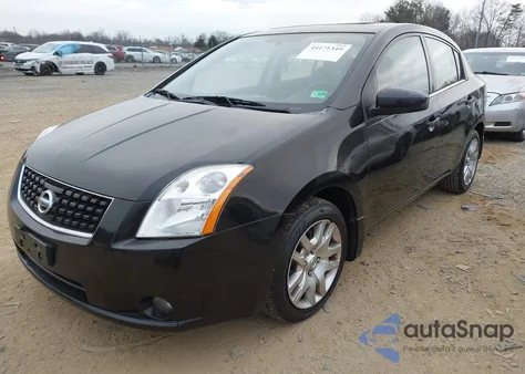 2008 Nissan Sentra 2.0S z USA, uszkodzony, nr VIN 3N1AB61E88L639398